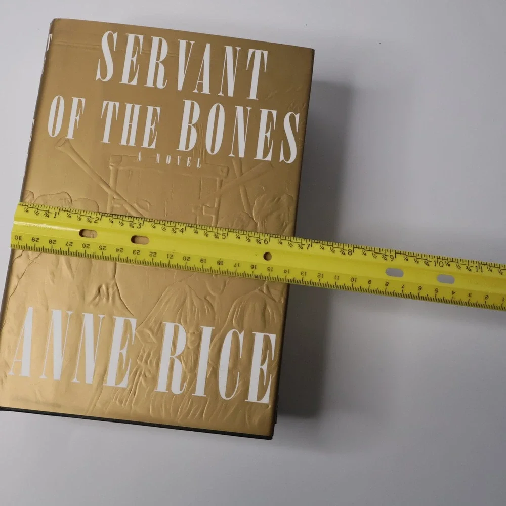 Anne Rice Taltos and Servant of the Bones Hardcover First Edition 2 Book Lot 90s